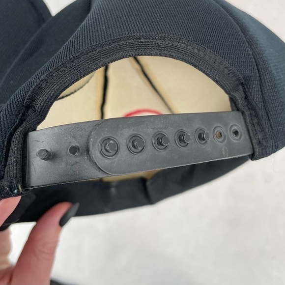 DISNEY Goofys Hat Co. Vintage Snap Back Black Hat with Mickey Mouse Ears Small - Picture 4 of 8